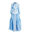 ALEXIS MABILLE OVERSIZED TIERED SHIRT DRESS,15082440