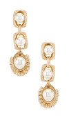 ANTON HEUNIS PEARL DROP EARRINGS,AHEU-WL83