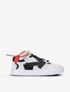 OFF-WHITE OFF-COURT LEATHER LOW-TOP TRAINERS,R00009749