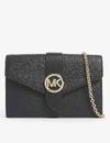 MICHAEL MICHAEL KORS LEATHER WALLET-ON-CHAIN,R00100875