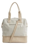 Beis The Mini Convertible Weekend Travel Bag In Beige