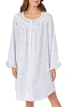 EILEEN WEST LACE TRIM NIGHTGOWN,E5120064