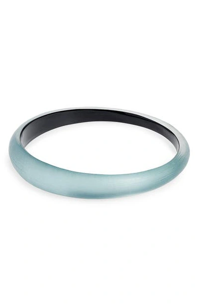 Alexis Bittar Skinny Tapered Bangle In Blue Grey