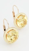 ALISON LOU 14K ROUND COCKTAIL EARRINGS