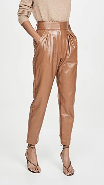 Ronny Kobo Tanner Trousers In Camel