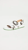 TOGA WESTERN BUCKLE SANDALS