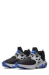 Nike React Presto Men's Shoe (black) - Clearance Sale In Black/ Racer Blue/ Grey