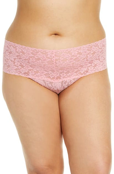 Hanky Panky Retro Thong In Pink Lady