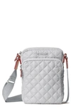 Mz Wallace Micro Metro Crossbody Bag In Fog