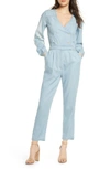 ALI & JAY SURFRIDER LONG SLEEVE CHAMBRAY JUMPSUIT,701-0735