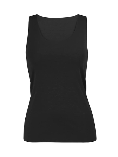 Wolford Aurora Pure Tank Top In Black