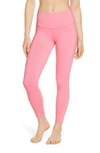 Alo Yoga Airbrush 7/8 High Waist Leggings In Macaron Pink