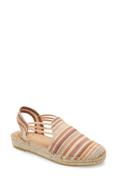 Toni Pons 'noa' Espadrille Sandal In Tan Fabric