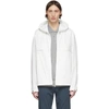 Moncler Benoit Logo-debossed Technical Jacket In White