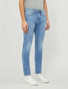 Frame L'homme Slim Stretch-denim Jeans In Noland