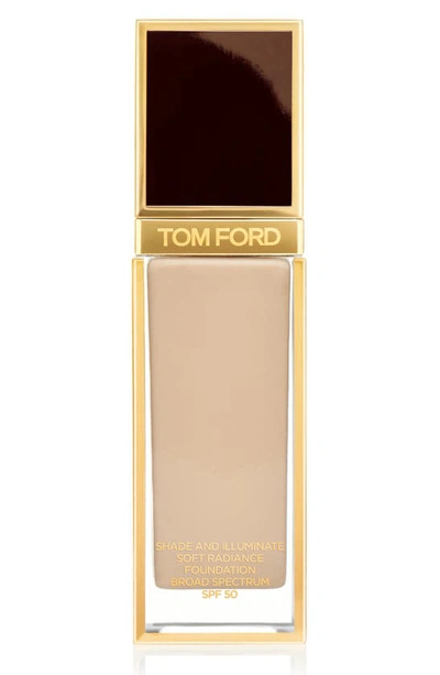 Tom Ford 1 Oz. Shade And Illuminate Soft Radiance Foundation Spf 50 In . Cool Almond