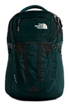The North Face Recon Backpack In Ponderosa Green/black