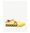 OFF-WHITE VULCANISED LOW-TOP CANVAS TRAINERS,31025391