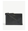 TED BAKER Deenah double zip leather cross-body bag,R00062994