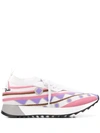 EMILIO PUCCI INTARSIA-KNIT LOW-TOP SNEAKERS