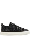 GIUSEPPE ZANOTTI CRYSTAL EMBELLISHED trainers