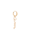 ALISON LOU 14KT YELLOW GOLD QUEEN HUGGIE EARRING