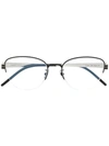 Saint Laurent Oval Glasses In 004