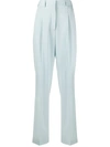 STELLA MCCARTNEY HIGH-WAISTED TAILORED TROUSERS