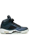 Jordan Air  5 Retro Oil Grey In Blue