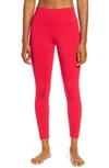 Alo Yoga Airbrush High Waist 7/8 Leggings In Scarlet