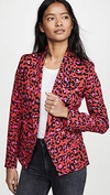 L AGENCE KENZIE DOUBLE BREASTED BLAZER