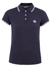 MONCLER MONCLER LOGO PATCH POLO SHIRT