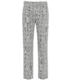MAX MARA FIBRA HIGH-RISE STRAIGHT trousers,P00449345