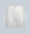 DOLCE & GABBANA COTTON SHORTS WITH PLEATED FRONT,P00452371