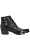 ALBERTO FASCIANI POINTED ANKLE BOOTS