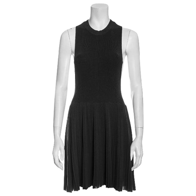 Pre-owned Kenzo Mid-length Dress In Black