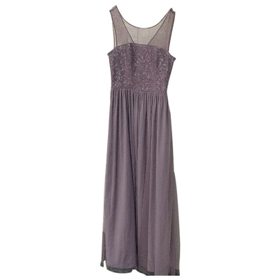 Pre-owned Vera Wang Maxi Dress In Purple