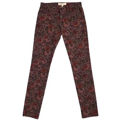 Pre-owned Vanessa Bruno Slim Jeans In Multicolour