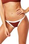 L*space Vacay Classic Bikini Bottom In Tobacco