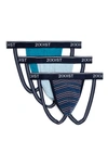 2(X)IST 2(X)IST 3-PACK STRETCH JOCK STRAPS,021322