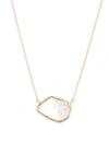 ARGENTO VIVO ARGENTO VIVO MOTHER-OF-PEARL PENDANT NECKLACE,827004GMOP