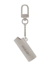 Ambush Logo Lighter Case Keychain In Silver
