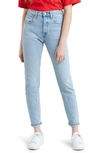 Levi's 501 High-rise Skinny Jeans In Tango Light In Tango Light