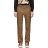 BURBERRY BURBERRY BROWN CLASSIC TROUSERS