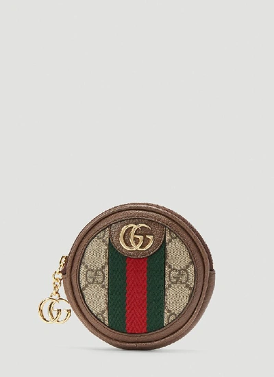 Gucci Ophidia Coin Purse In Brown