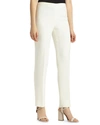 Lafayette 148 Finese Bleecker Straight-leg Pants In Cloud