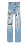 GIVENCHY STRAIGHT-LEG DISTRESSED JEANS,791047
