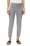 EILEEN FISHER STRETCH CREPE SLIM ANKLE PANTS,F0TK-P0696P