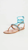 AQUAZZURA SURF SANDAL FLATS