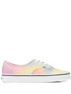 Vans Classic Slip-on Tie Dye Sneaker In Multi In Pink